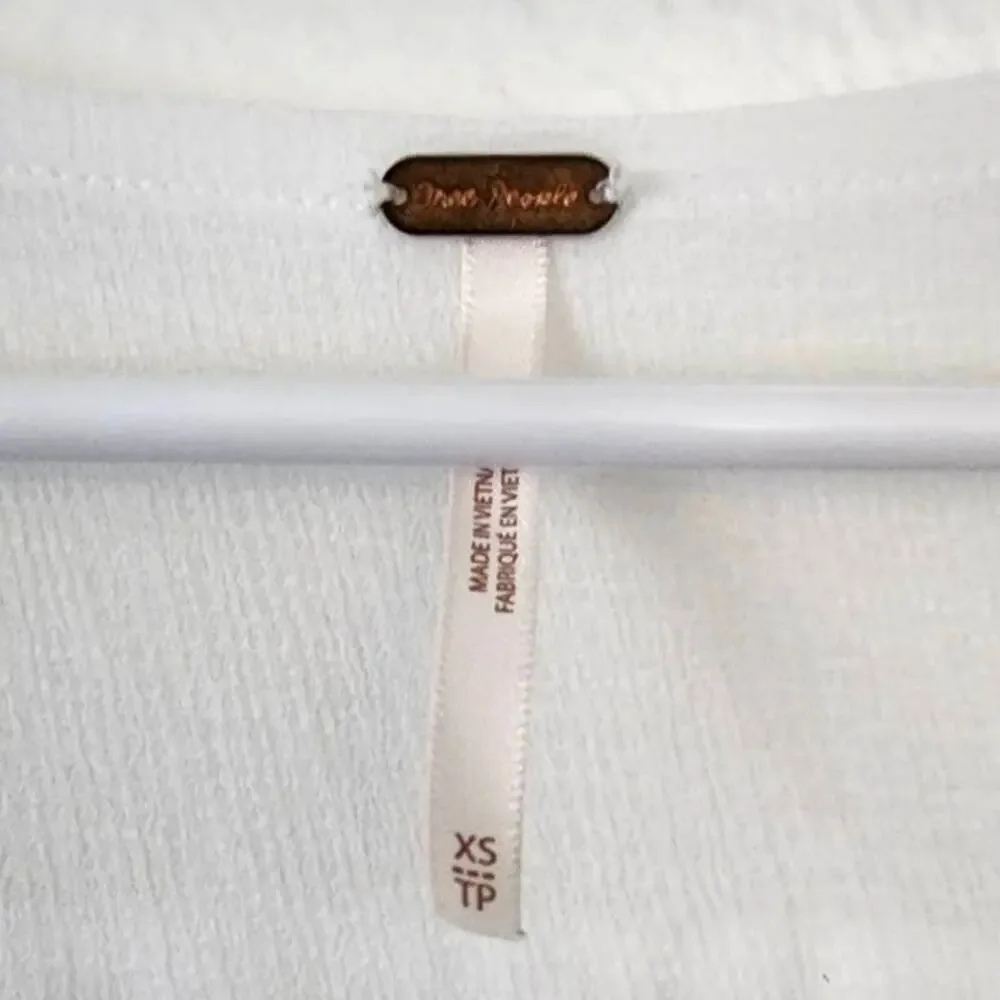 Free People Solid Lolita Milk Maid Top